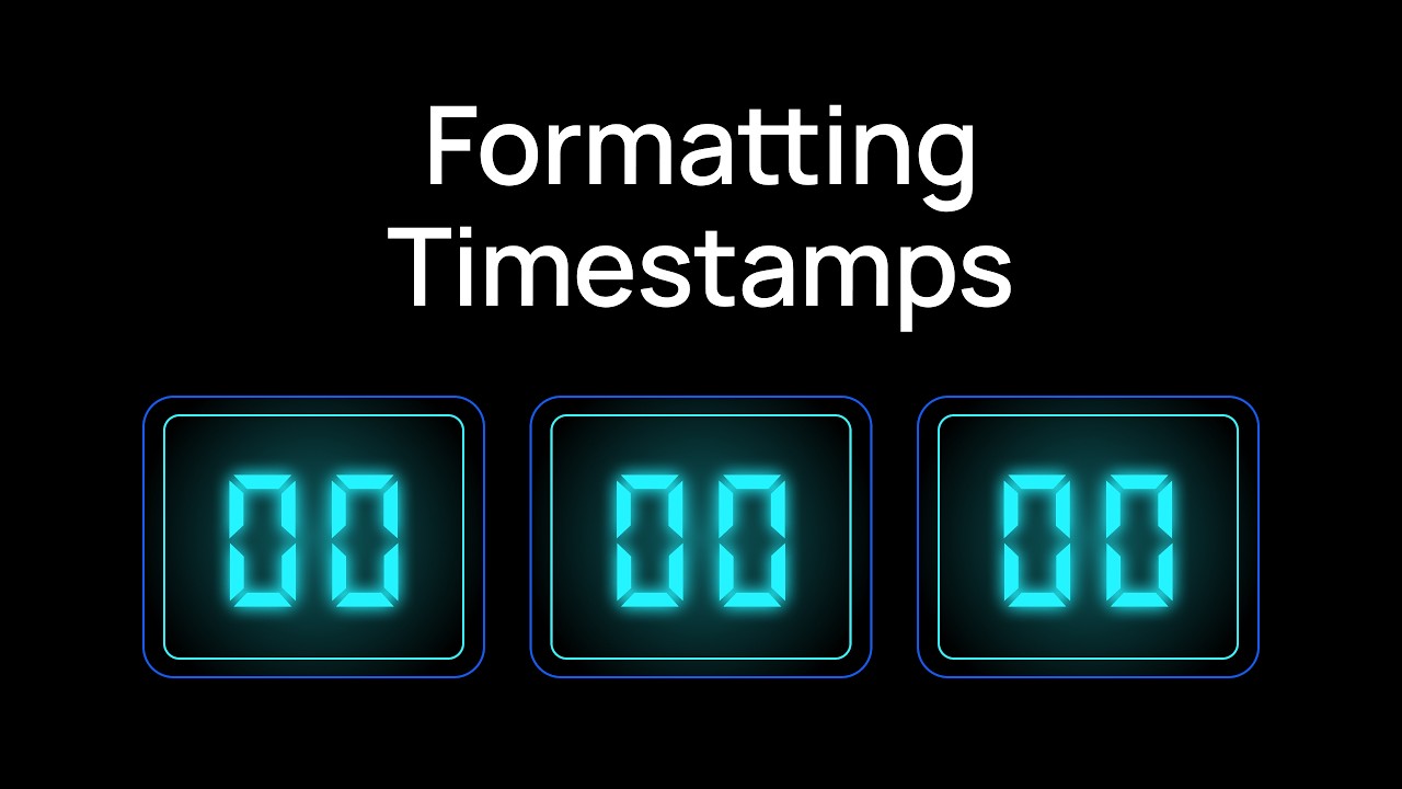 Formatting Timestamps