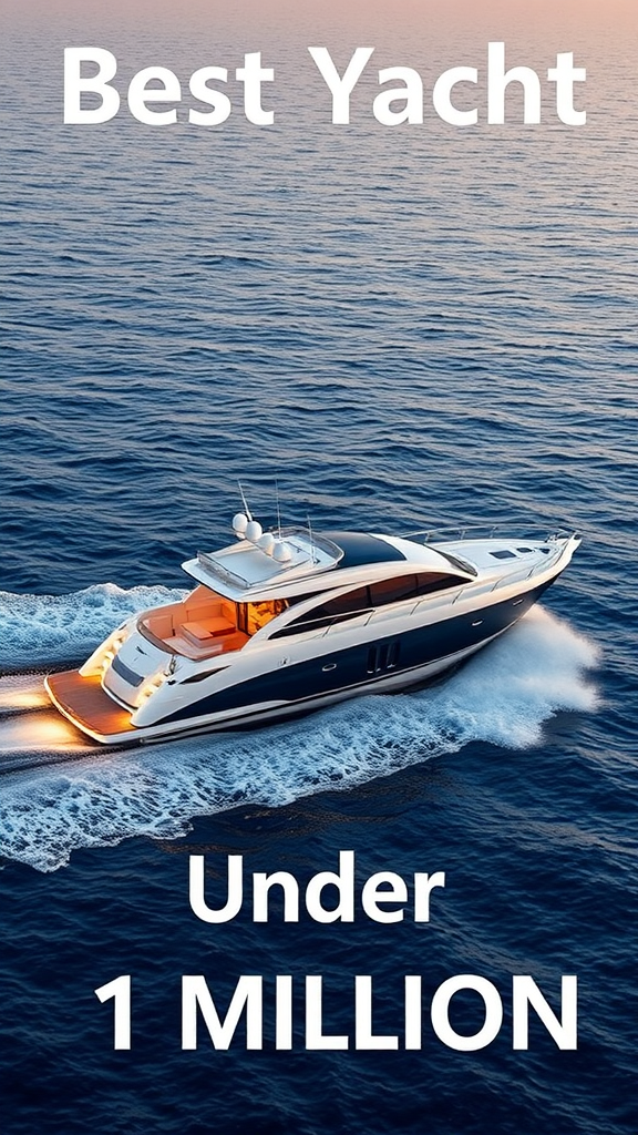 Best Yachts Under 1 Million