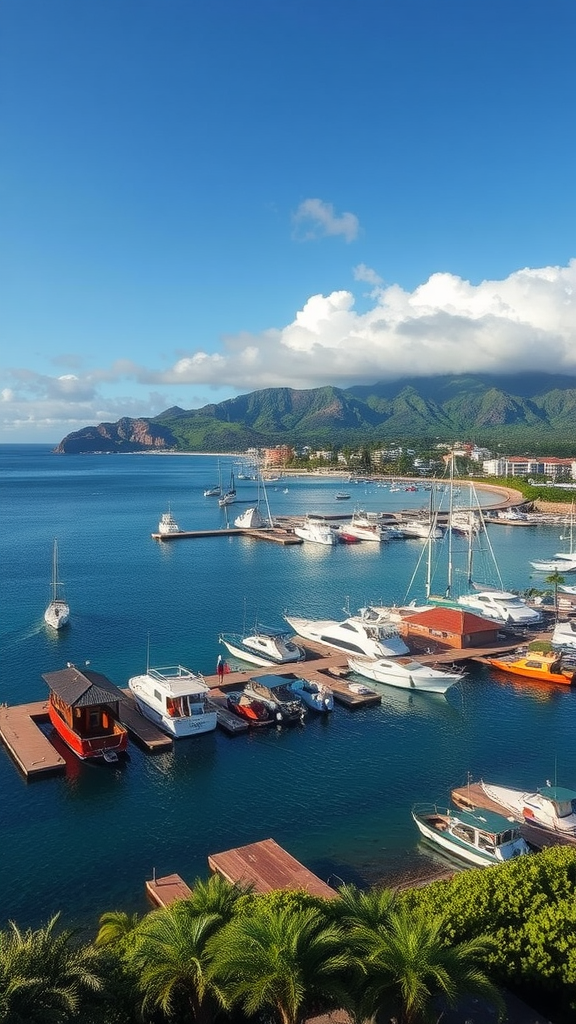 Maalaea Harbor Maui Hawaii