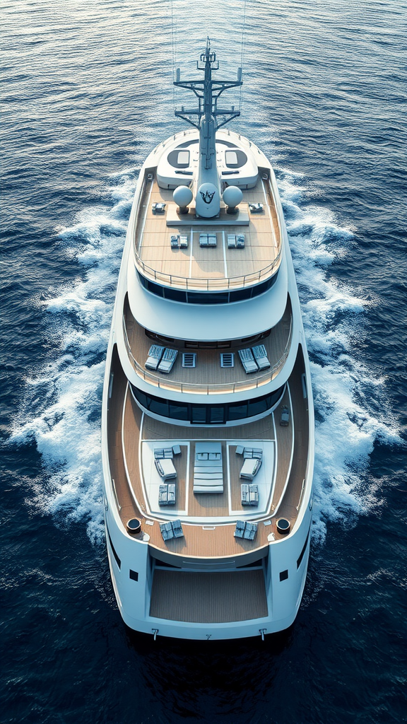 Superyacht Deck Plans