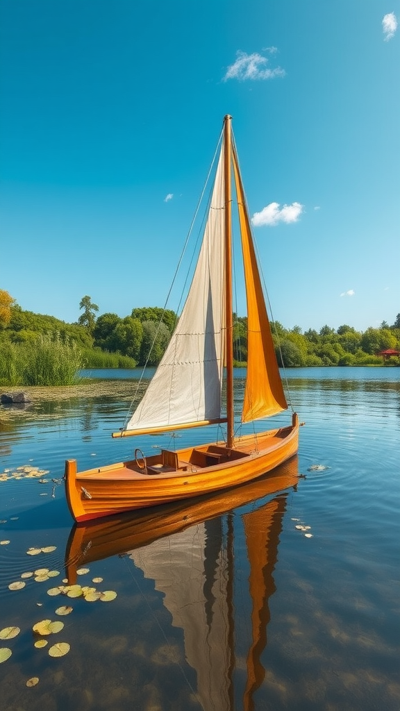 How To Build A Wooden Pond Yacht